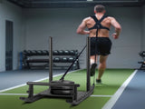 Weight Sled, Steel Power Sled, Fitness Strength Training Sleds for Athletic Exercise Speed V952-SZXQHSSYZTZD6BWW8002V0