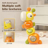 Baby Montessori Sensory Toys for 3-6 6-12 Months,Newborn Infant Rattle Toys,Learning Educational V1369-AZ3-W-21506