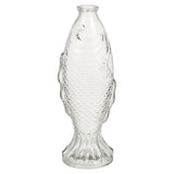 Stylish Clear Glass Fish Vase Aquarium for Home and Office Decoration, Transparent Elegant Fish V1366-AZ2-W-21458