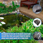 Fish Pond Liner 3 x 4.6m x 0.5mm Garden Pool Membrane Reinforced V63-838831