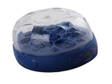 Egg Incubator 6 Eggs 15W Blue with Automatic Turner Egg Candler Display Temperature Control Poultry V1294-YM0901-3111230303813