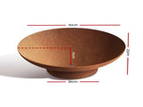 Grillz Fire Pit Bowl Cast Iron Rustic 70cm FPIT-STEL-VINTAGE-70