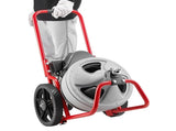 Drain Cleaner 22m x 9.5mm, Sewer Snake Auger Manual Feed on Wheels, Portable Drain Cleaning V952-GDSTJLSGTSSD3Q964001V3