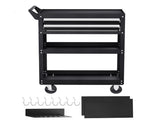 5-Tier Tool Cart with Wheels, 400 lbs Load Capacity, Rolling Work Cart with 2 Drawers & Pegboard, V952-DGNGJCHCLYG22CMU5V0