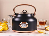 1.7L Electric Water Kettle Black V498-ELECTRICKETTLEBK