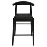 Elliot Leather Kitchen Counter Stool V199-BR091NKLHB