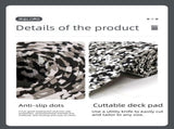 Camouflage EVA Foam Boat Flooring Sheet Self Adhesive Marine Decking Mat Non Slip Grip Roll for Jet V888-ELOSUNG44107