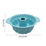 Double Ear Silicone Mousse Cake Mould High Temperature Resistant Cake Pan DIY Cake Baking Tool V1294-YM0717-220804GS01-3