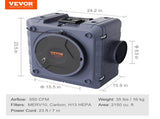 Air Scrubber with 3-Stage Filtration, Stackable Negative Air Machine 550 CFM, Air Cleaner with V952-KQXDQJ3550CFMCXVVV3