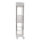 Bathroom Gap Shelf Bathroom Cosmetics Transparent Storage Rack Multi Layer Bathroom Organizer 3 V1294-YM0703-3117230118911