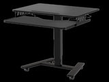 Levede Mobile Standing Desk Adjustable Height Table DH1075-BK-AU