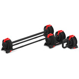 CORTEX Revolock V2 48kg Adjustable Dumbbell Barbell Kettlebell All-in-One Set with Stand V420-CSDB-DBRV224-A