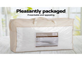 Giselle Bedding Goose Feather Down Pillow Twin Pack PILLOW-GOOSE-X2