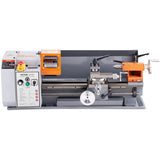 Metal Lathe Machine, 200 mm x 350 mm, Precision Benchtop Power Metal Lathe, 50-2500 RPM Continuously V952-TSJSCCYSDJ200ZM3GV3