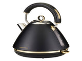 Morphy Richards Ascend Soft Gold Satin Black 1.5L Electric Kettle Rapid Boil MRSGK15B