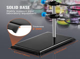 Lab Stand Support, Laboratory Retort Support Stand Set, Steel Lab Stand 23.6" Rod and 8.3" x 5.3" V952-SYZJJP1JT60C60P2LV0
