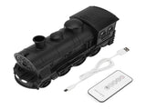Aromatherapy Humidifier Train Shape Colorful LED Lights Remote Control Essential Oil V1294-YM0901-3113240232711