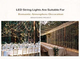 HighDensity LED Star String Lights Plugin Version, Dense Lamp Beads For Rich Visual Glow, Holiday V1221-XM-LB8332-GM243