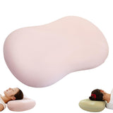 21.6*13.7*3.5inch Ice Silk Neck Support Pillow,Soft Ergonomic Memory Foam Pillow for Side V1107-115-72074-PNK2