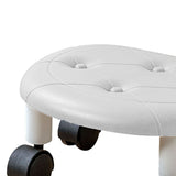 Low Roller Seating PU Surface Plastic Structure Movable Universal Wheels Stool for Living Baby V1294-YM0901-3116240005912