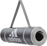 Adidas Exercise Training Floor Mat Gym 10mm Thick Gym Yoga Fitness Judo Pilates V563-ADMT-12235GR