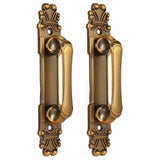 10Pcs European Style Door Handle,Door Pull Handle, Metal Sliding Door Handle for Cabinet Drawer V1369-AZ3-W-11557