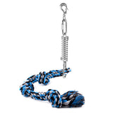 Spring Pole Dog Rope Toy Dog Tug of War Toy Outdoor Hanging Exercise Rope for Pet V1294-YM0717-10117304