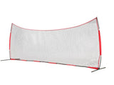 Barricade Backstop Net, 20x10 ft Ball Sports Barrier Netting, Portable Practice Equipment with Carry V952-DQW2010YC000EHXS0V0