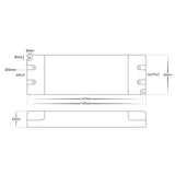 30W 12V DC IP20 Triac Indoor Dimmable LED Driver V1202-V1-HVLHV966012V30W