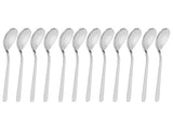 12PCS Silverware Set Stainless Steel Flatware Cutlery Kitchen Utensils for Hotel RestaurantSpoon V1294-YM0721-3118210027312