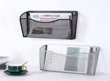 Tutuviw Wall Mount File Organizer Metal Letter Size Black V1189-WXFWAL-20260319-01071