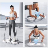3-in-1 Multifunctional Push-up Training Board, Smart Timer & Counter Push , Home V1265-AU-518-WHITE