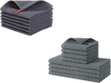 Homaxy 100% Cotton Waffle Weave Kitchen Dish Cloths, Ultra Soft Absorbent Quick Drying Dish Towels V1258-DP02-F-131