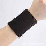 6pcs sports wrist guards, sweat-absorbing towel wrist guards, basketball fitness wrist guards, V1192-DRO-0008
