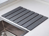 Folding Diatomaceous Earth Countertop Drain Mat - Quick Dry, Non-Slip & Easy Clean Absorbent V888-ELOSUNG35408