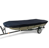 Square Boat Cover, 21-24FT , Trailerable, Marine Grade 210D grey V1188-ZXY-01-19
