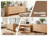 Artiss 6 Chest of Drawers Dresser Cabinet Pine FUR-Z-CDR-05-6D-WD-AB