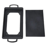 Mini Aluminium Alloy Charcoal Grill Pan with Fast Even Heating for Home Cooking, Camping and V1189-LC-HW-00382