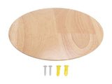 Wood Wall Sconce Hardwired Warm Light Round Indoor LED Wall Lamp for Living Room Bedroom Hallway V1294-YM0901-3119240151311