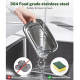 Portable 1L Cordless Electric Heated Lunch Box 16000mAh 60W 304 Stainless Steel Black&Green V201-ELB6080BGR8AU
