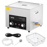 VEVOR 15L Ultrasonic Cleaner with Heater Timer & Basket Digital Sonic Machine V952-XNKZCSBQXJ155D9SDV3