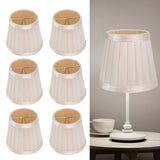6PCS Modern Simple Chandelier Pendant Lamp Shade Cover Fabric Lampshade for Home Wall Light V1294-YM0901-3119200096211