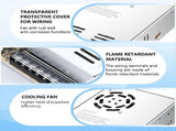 12V 50A 600W 110V AC to DC Regulated Universal Switching Power Supply,Transformer Adapter LED Driver V1370-AZ4-10004