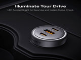 Aukey Pathfinder Mix 3 100W Fast Charging Car Charger 100W V1089-LLTSN1053991