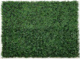 Boxwood Hedge Screen Green Wall Panel UV Resistant 100cm x 100cm V637-DP1000500