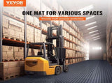 Garage Tiles Interlocking, 12 x 12 x 0.53 inch 25 Pack Garage Floor Covering Tiles, Non-Slip V952-CKDDSMH251212F3N8V0