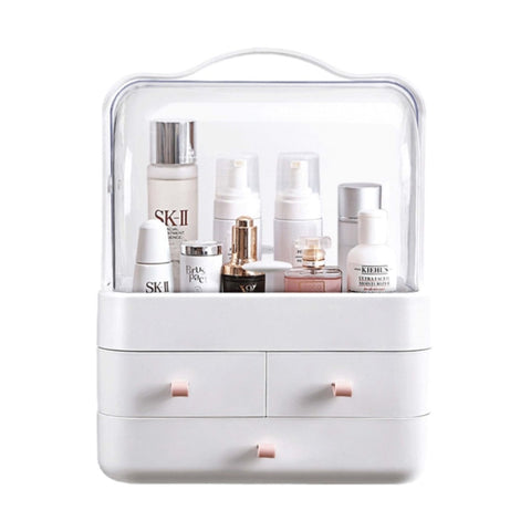 Makeup Organiser Storage Box - Cosmetic Jewellery Vanity Portable Display Case V238-SUPDZ-39588527079504