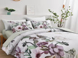 Floral Comforter Set, King Size, Green Floral 3-Piece Bedding, Soft Microfiber for All Seasons V745-MAB010805AJ3