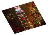 Santa Climbing Light Cute Decorative Xmas Ladder Light for Wall Tree Yard Garden V1294-YM0901-3115240080711