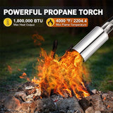 Upgrade Propane Torch Weed Burner with 9.84FT Hose 1,800,000 BTU High-Output AU V201-GAA0321BW8AU